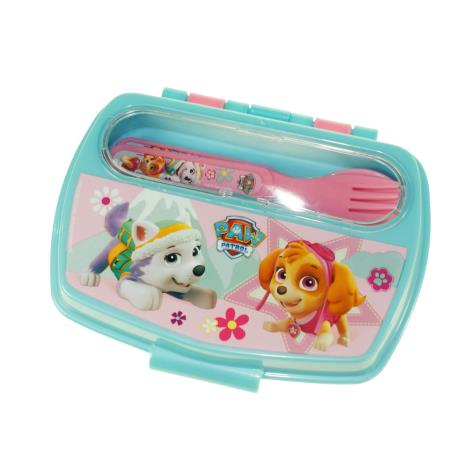 Paw Patrol Skye Sandwich Box With Cutlery Set Extra Image 2